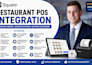 integrate square kds kitchen printer restaurant pos system